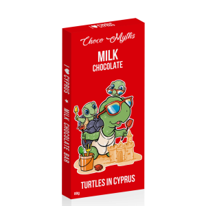 Turtles milk chocolate bar 80g