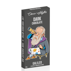 Galileo Galilei dark chocolate bar 80g