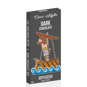 Odysseus dark chocolate bar 80g