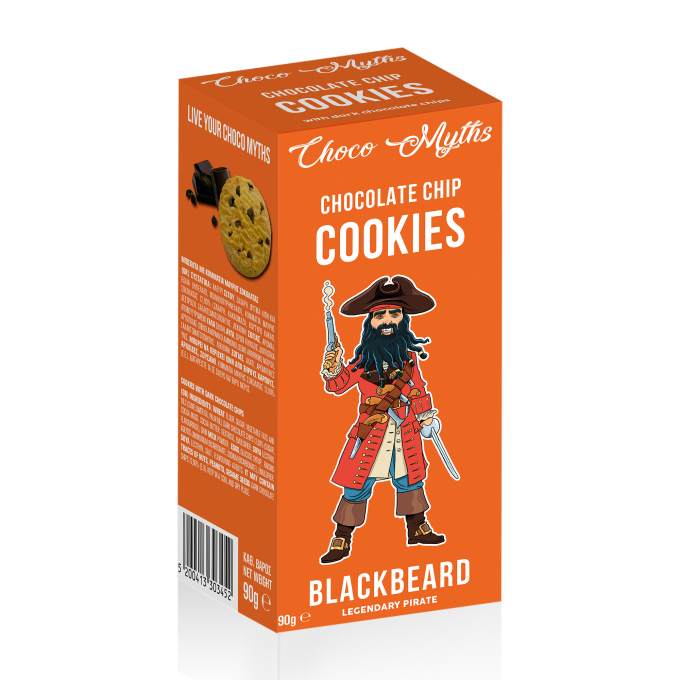 Blackbeard chocolate chip cookies 90g