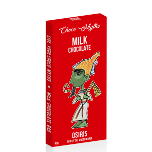 Osiris milk chocolate bar 80g