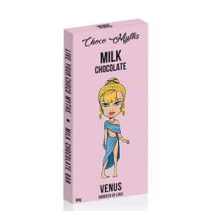 Venus milk chocolate bar 80g