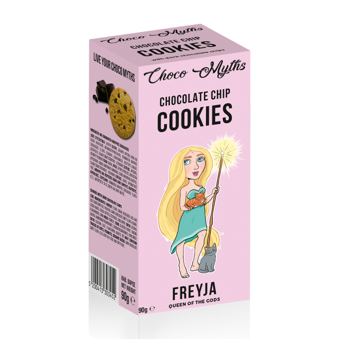 Freyja chocolate chip cookies 90g