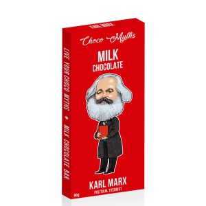 Karl Marx milk chocolate bar 80g