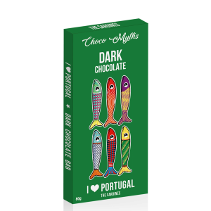 Sardines dark chocolate bar 80g