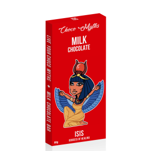 Isis milk chocolate bar 80g