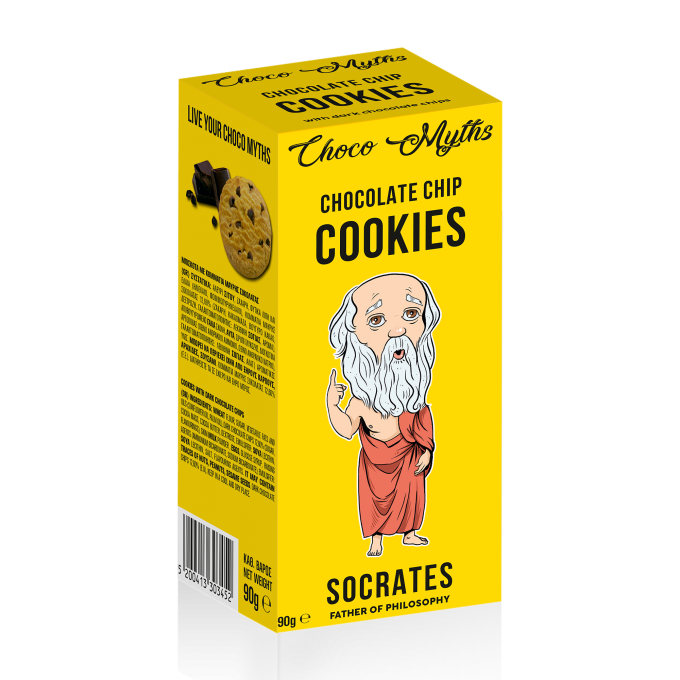 Socrates chocolate chip cookies 90g