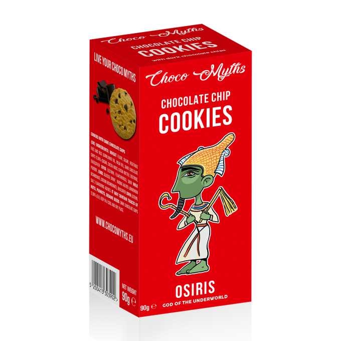 Osiris chocolate chip cookies 90g