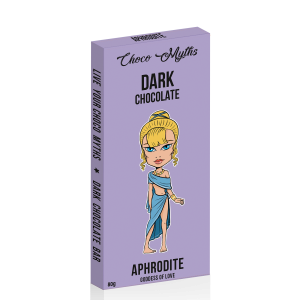Aphrodite dark chocolate bar 80g