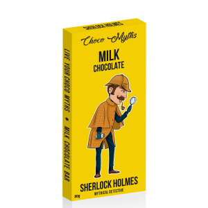 Sherlock Holmes milk chocolate bar 80g