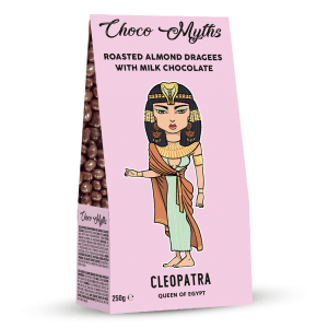 Cleopatra roasted almond dragees with milk chocolate 250g