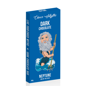 Neptune dark chocolate bar 80g