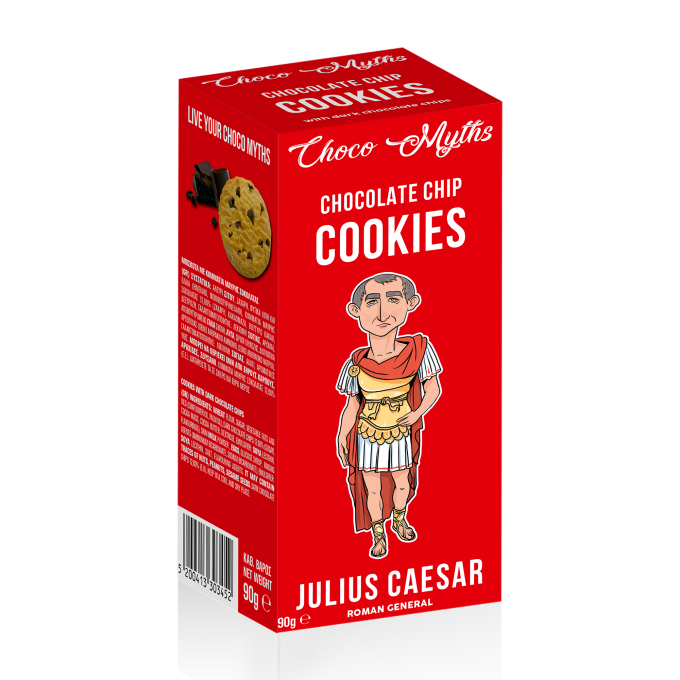 Julius Caesar chocolate chip cookies 90g