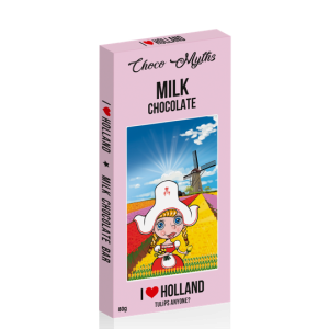 Dutch Girl milk chocolate bar 80g