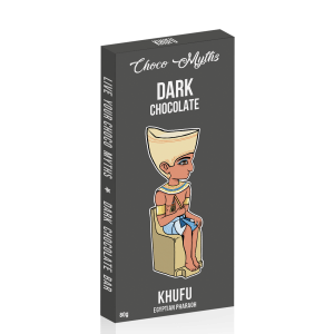 Khufu dark chocolate bar 80g