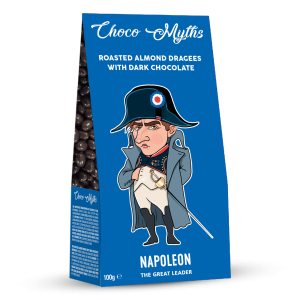 Napoleon roasted almond dragees with dark chocolate 100g
