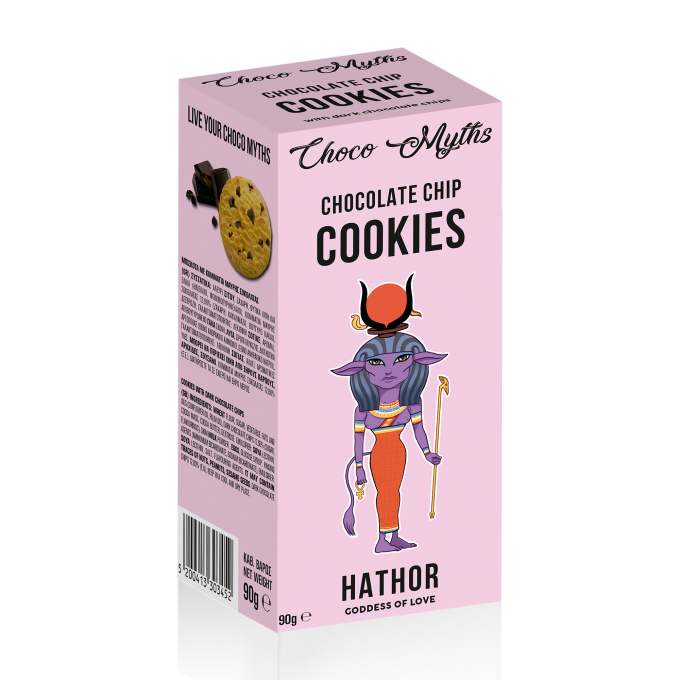 Hathor chocolate chip cookies 90g