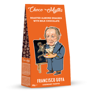 Francisco Goya roasted almond dragees with milk chocolate 100g