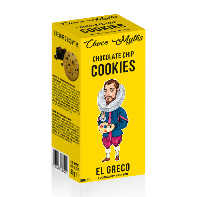 El Greco chocolate chip cookies 90g