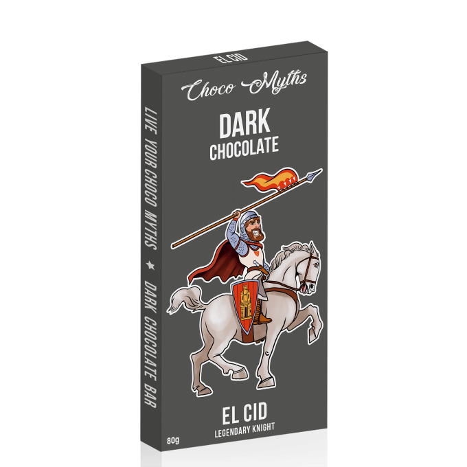 El Cid dark chocolate bar 80g