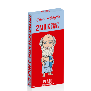 Plato milk chocolate duo bars 2x80g
