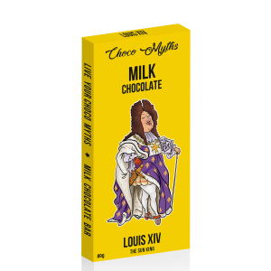 Louis XIV milk chocolate bar 80g