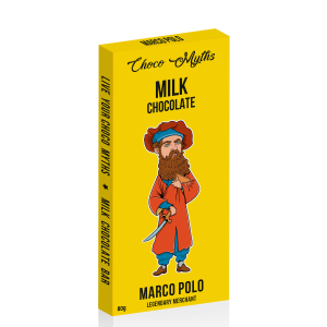 Marco Polo milk chocolate bar 80g