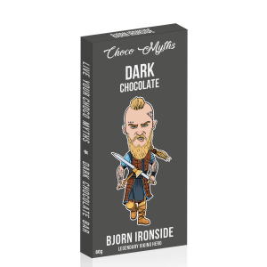 Bjorn Ironside dark chocolate bar 80g