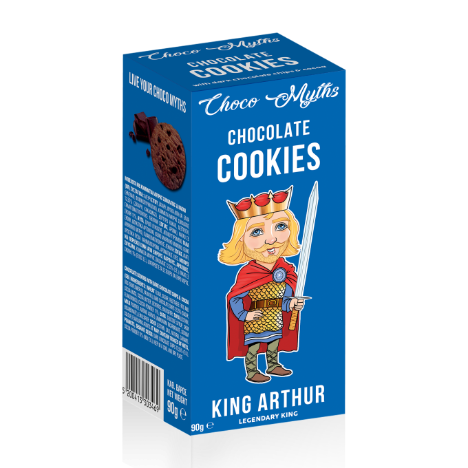 King Arthur chocolate cookies 90g