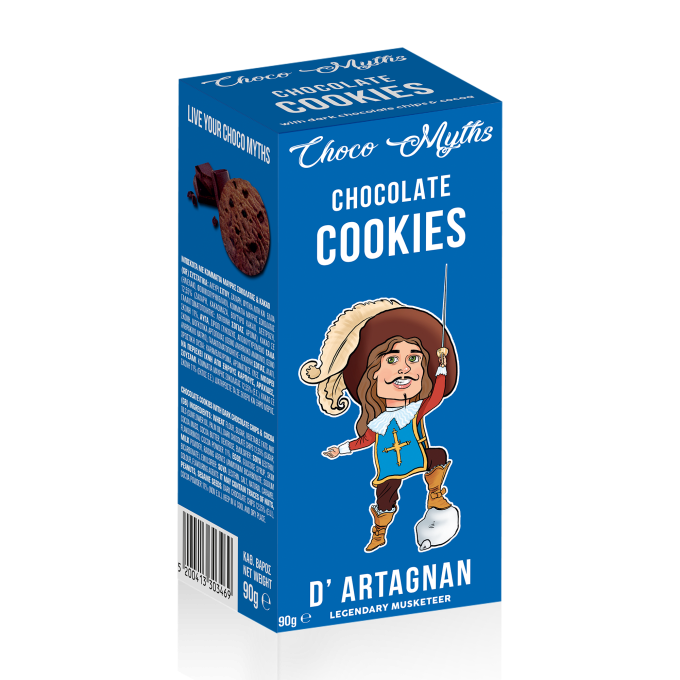D'Artagnan chocolate cookies 90g