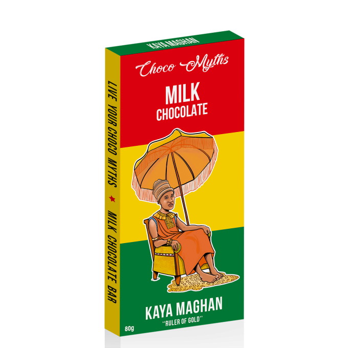 Kaya Maghan milk chocolate bar 80g