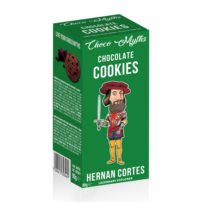 Hernan Cortes chocolate cookies 90g