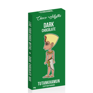 Tutankhamun dark chocolate bar 80g