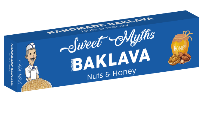 Handmade Baklava with Nuts & Honey 105g