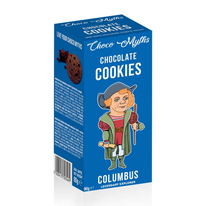Christopher Columbus chocolate cookies 90g