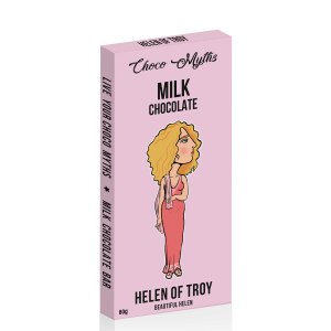 Helen of Troy milk chocolate bar 80g