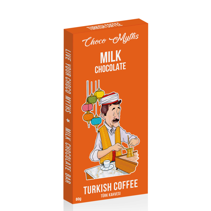Turkish Coffee milk chocolate bar 80g