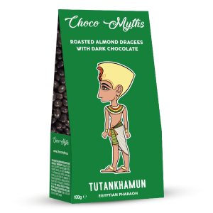 Tutankhamun roasted almond dragees with dark chocolate 100g
