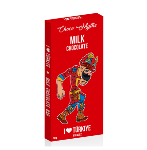 Karagoz milk chocolate bar 80g