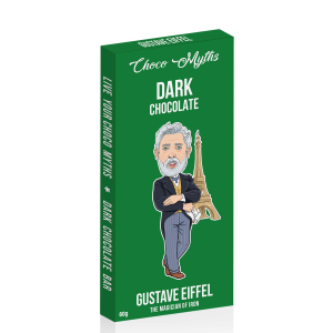 Gustave Eiffel dark chocolate bar 80g