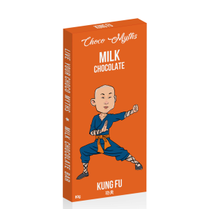 Kung Fu milk chocolate bar 80g