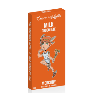 Mercury milk chocolate bar 80g