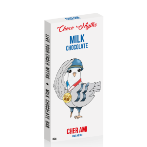 Cher Ami milk chocolate bar 80g