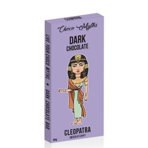 Cleopatra dark chocolate bar 80g