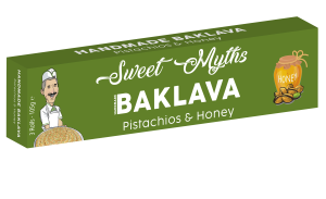 Handmade Baklava with Pistachios & Honey 105g