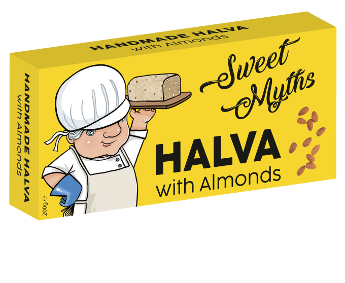 Handmade Halva with Almonds 200g