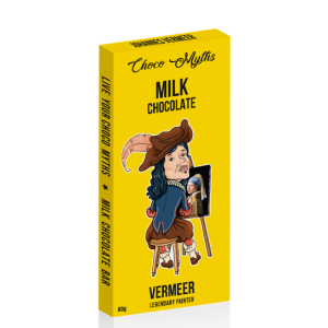 Johannes Vermeer milk chocolate bar 80g