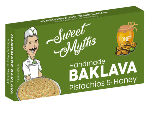 Handmade Baklava with Pistachios & Honey 175g