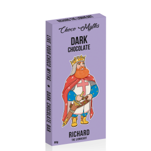 Richard the Lionheart dark chocolate bar 80g