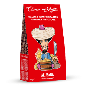 Ali Baba roasted almond dragees with milk chocolate 100g